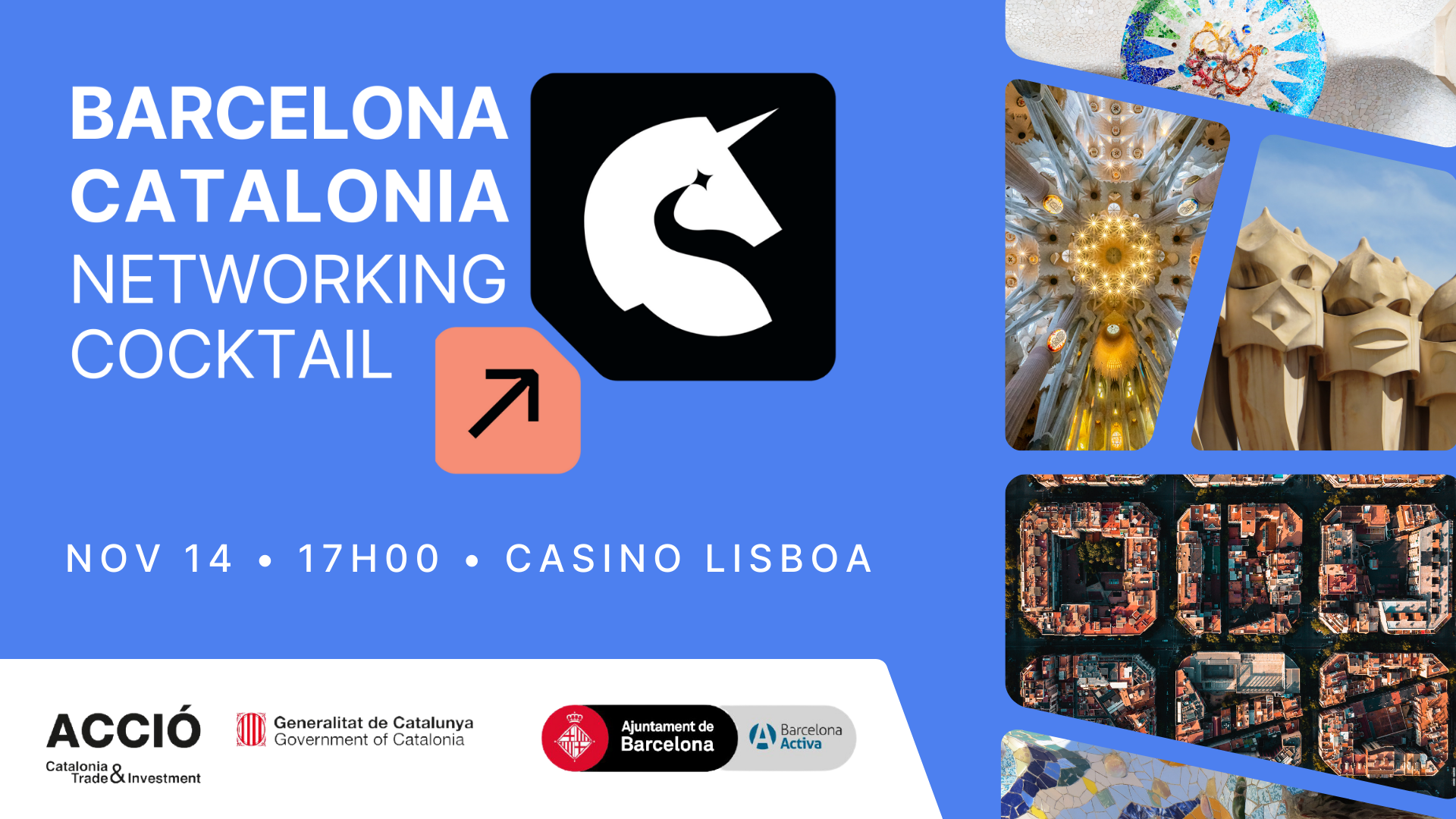 Barcelona – Catalonia, Networking Cocktail