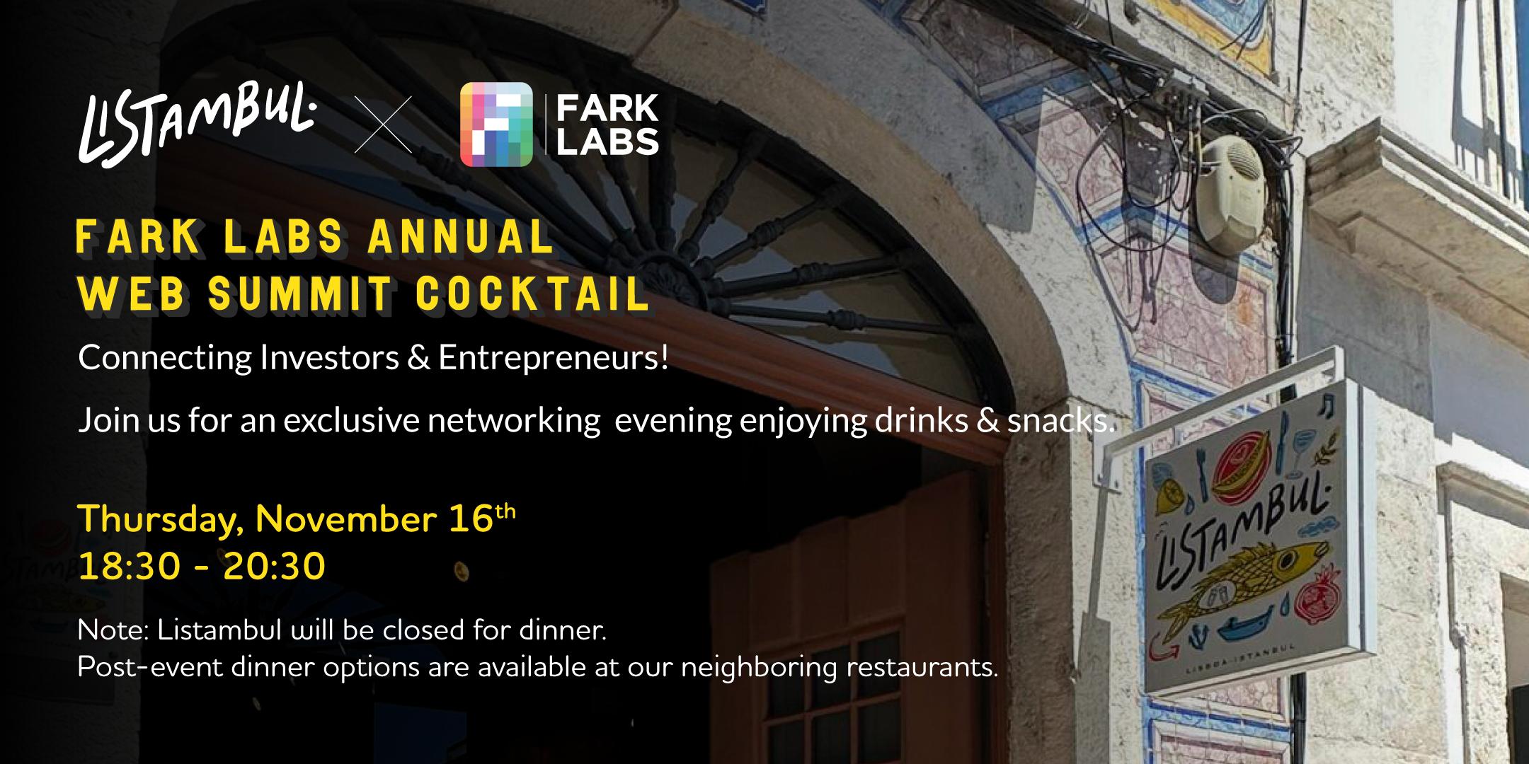 Fark Labs Annual Web Summit Cocktail