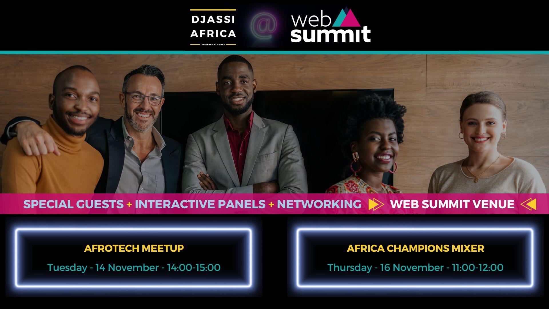 AfroTech Meetup + Africa Champions Mixer (@ WEB SUMMIT VENUE)