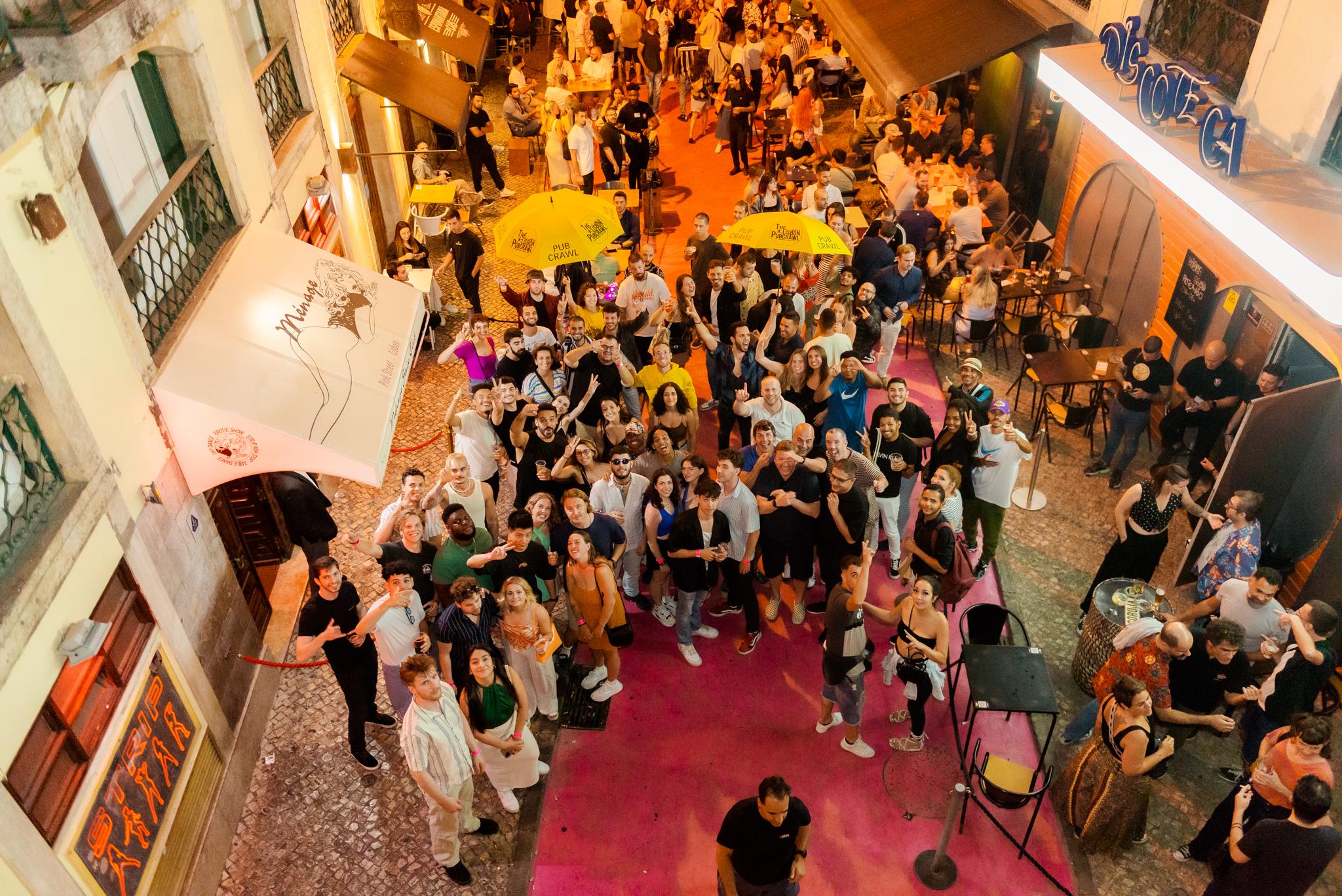 Pink Street Pubcrawl: Experience Lisbon’s Nightlife