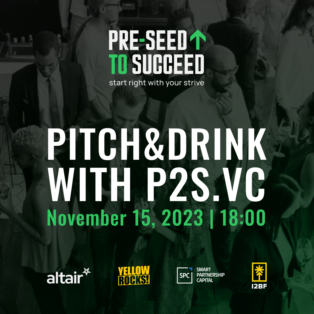 Pitch & Drink with P2S.vc