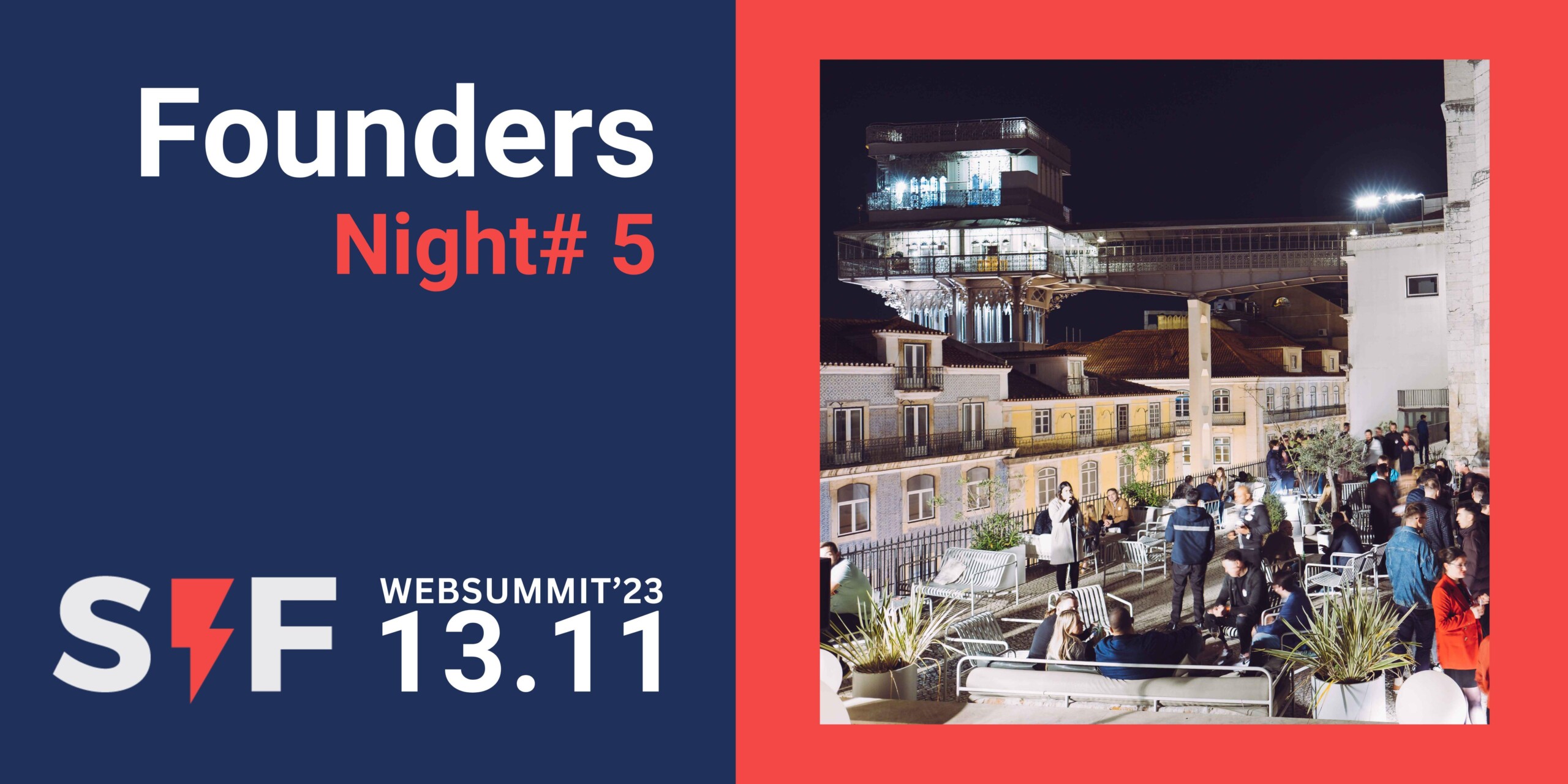 FOUNDERS NIGHT #5 | best networking event at WebSummit’23