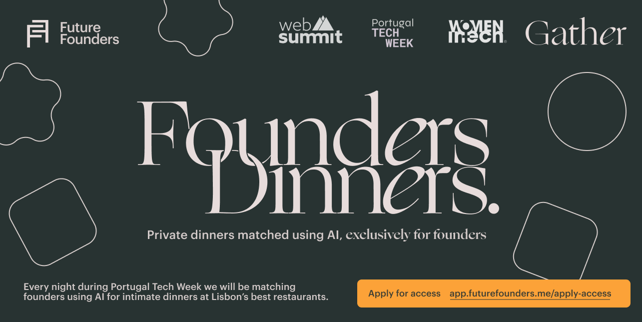 Founders Dinners — Private dinners matched using AI, exclusively for founders