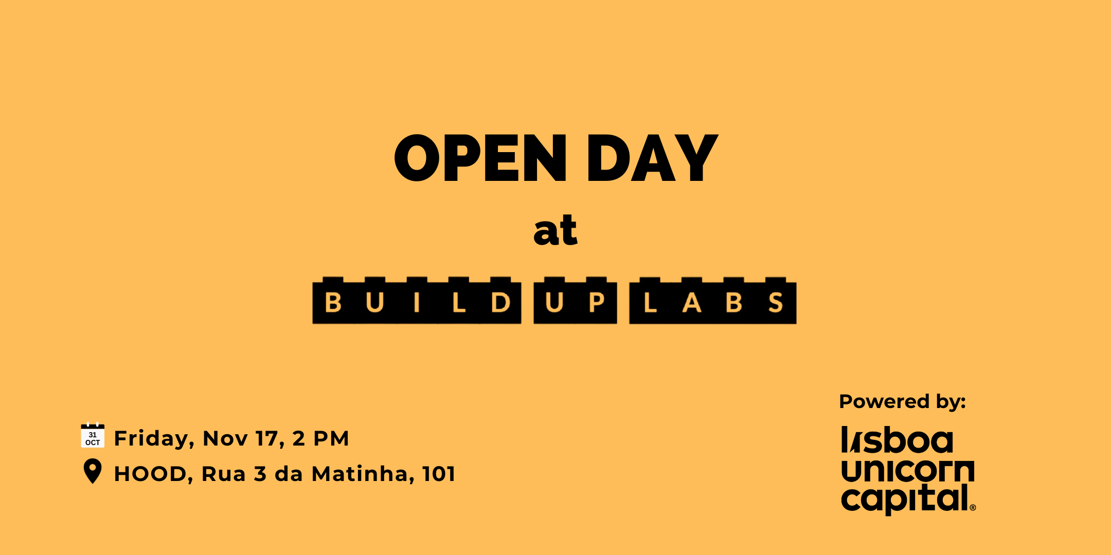 Open Day @ Build Up Labs