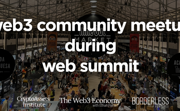  GM Web Summit – web3 frens meetup (websummit)