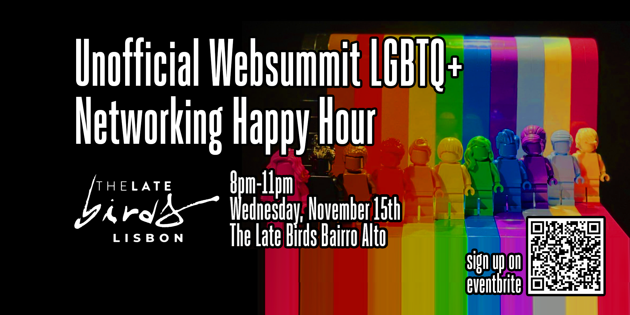 LGBTQ+ Unofficial Websummit Networking Happy Hour