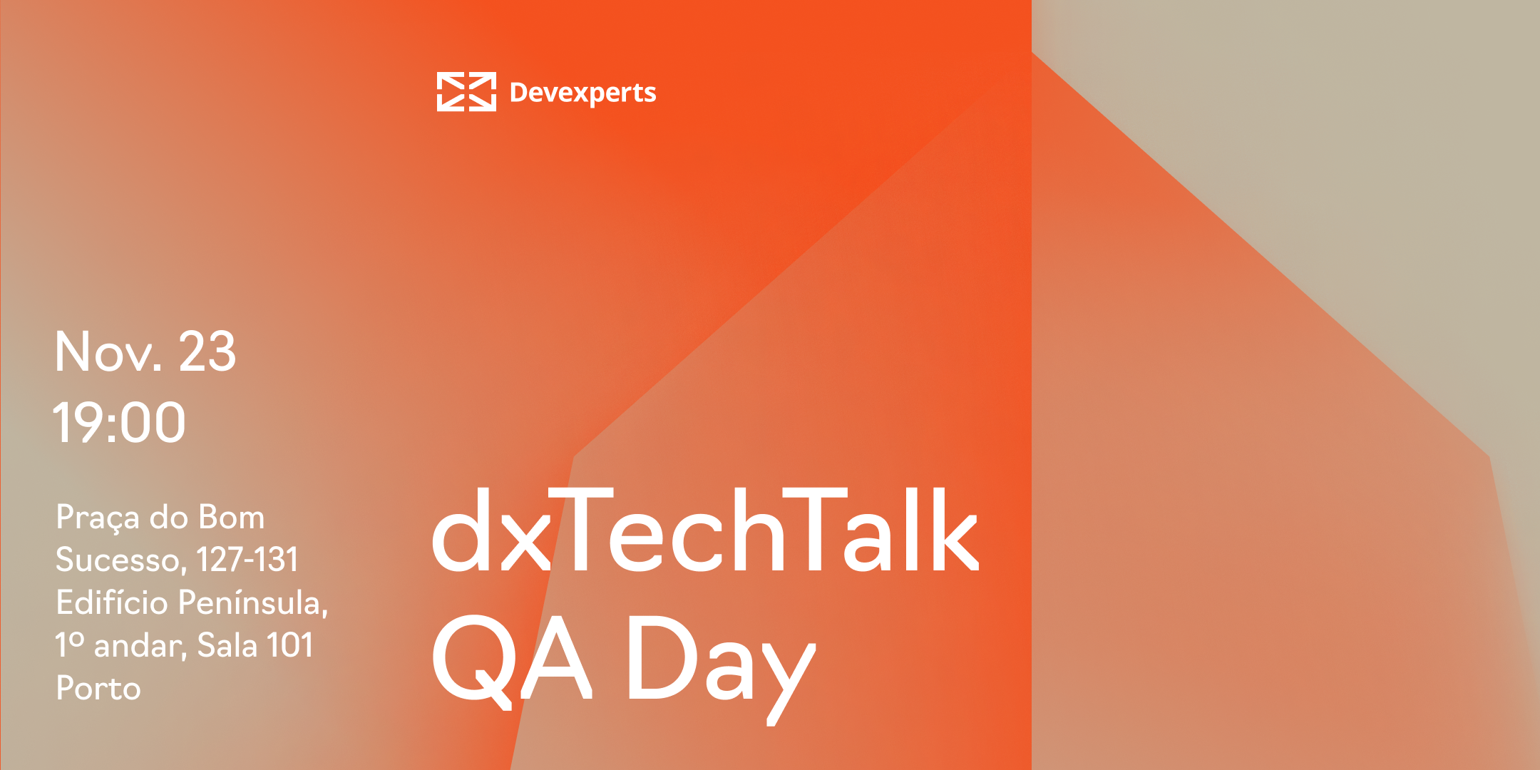 dxTechTalk – QA Day. Offline in Porto
