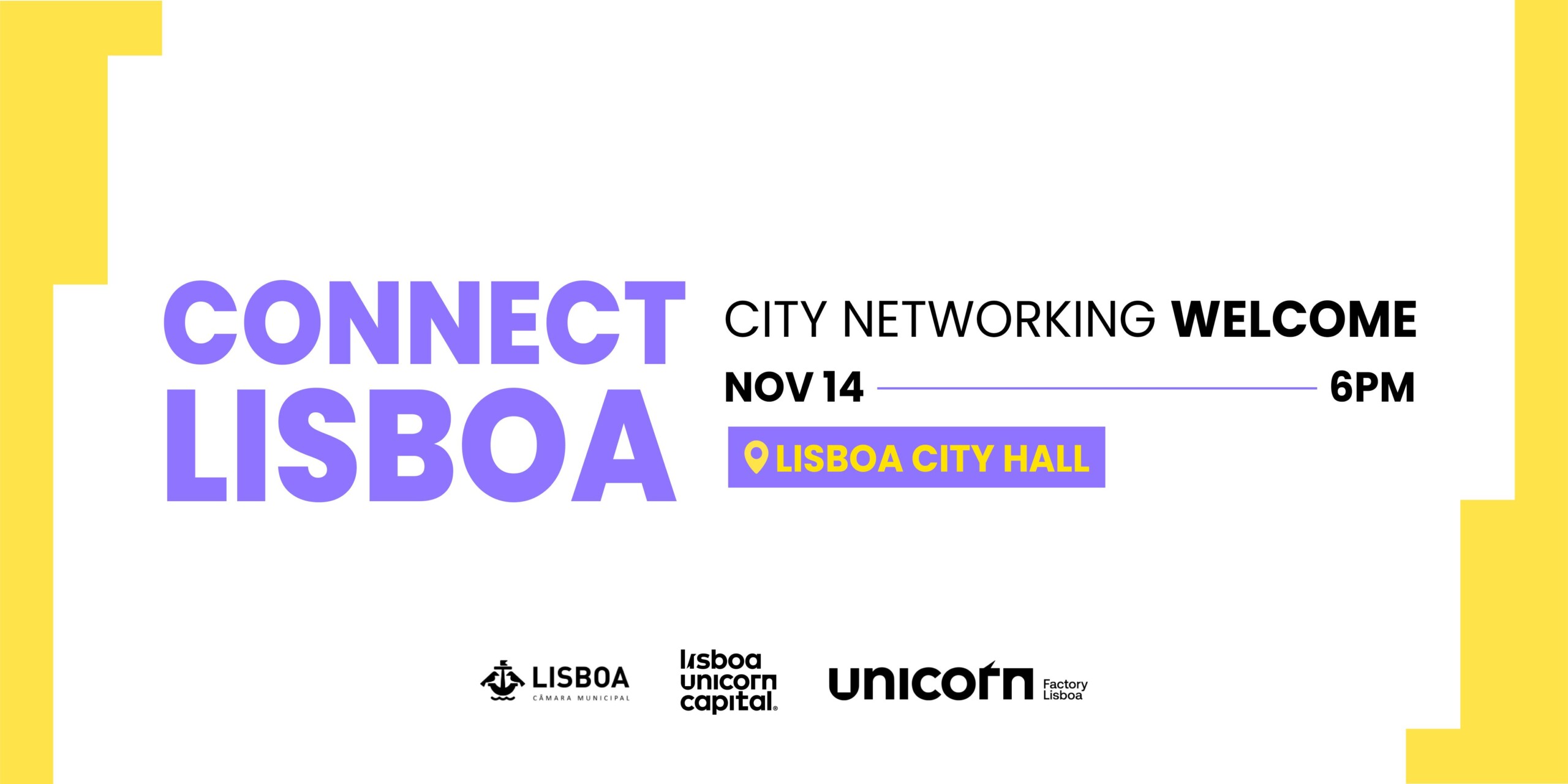 Connect Lisboa – City Networking Welcome