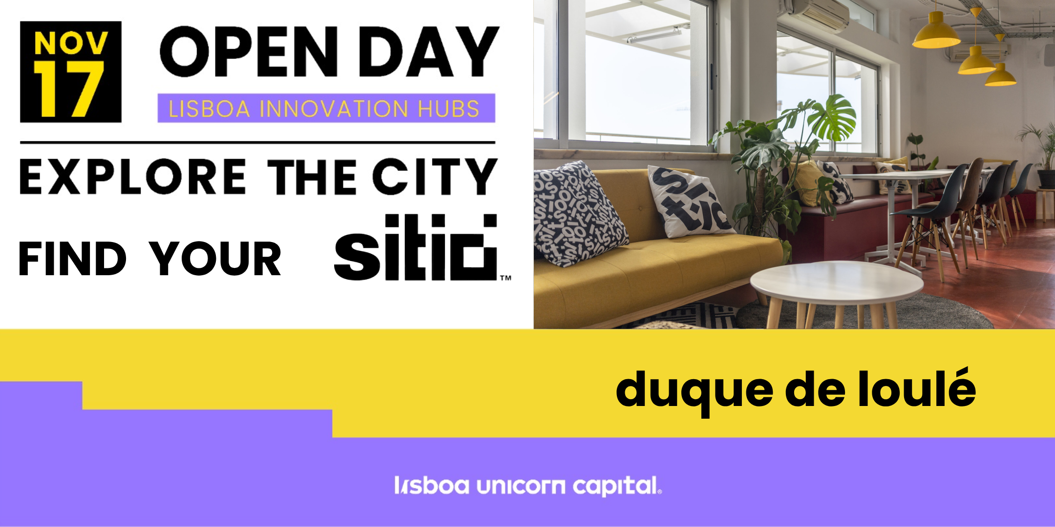 Open Day – SITIO Fintech House – Lisboa Innovation Spots | Web Summit 2023