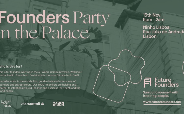  🎉 15th Nov: Founders Party in the Palace