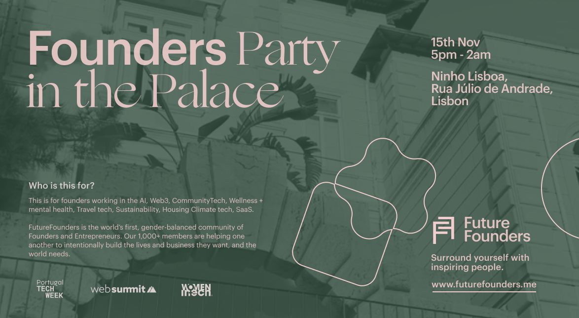 🎉 15th Nov: Founders Party in the Palace