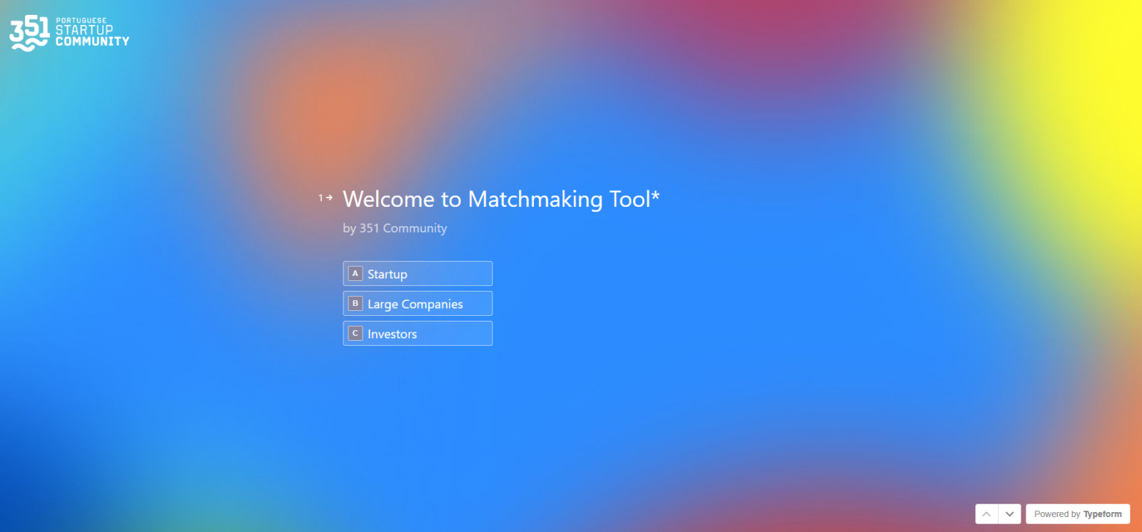Matchmaking tool