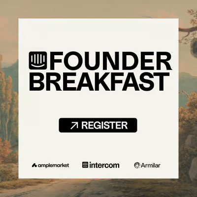  Founder Breakfast at Web Summit