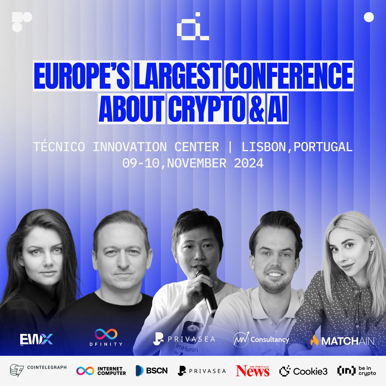 Crypto AI:CON coming to Lisbon 9-10 Nov