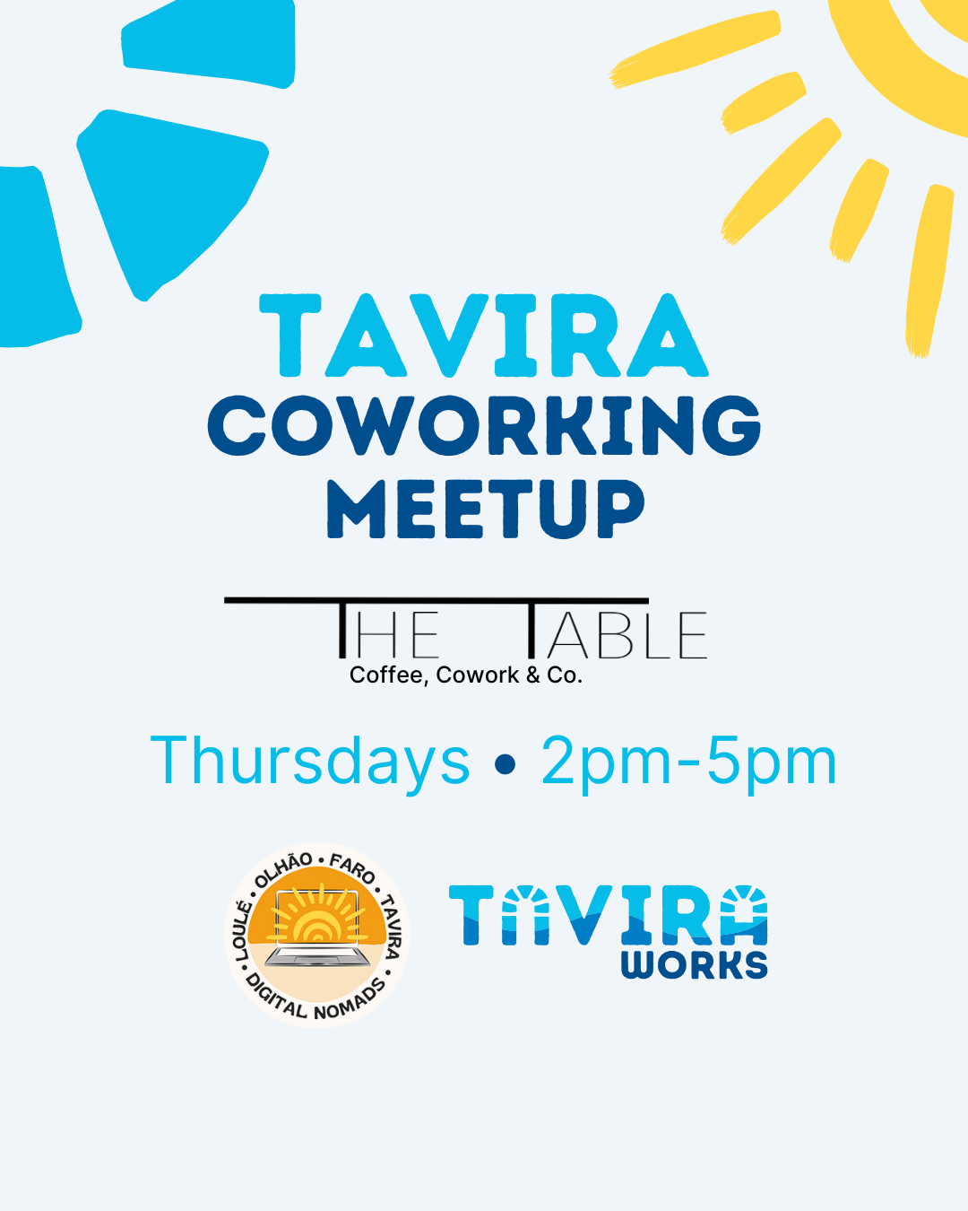 Coworking Meetup in Tavira – by LOFT and Tavira Works