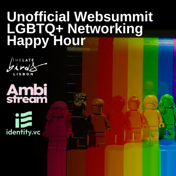 Unofficial Web Summit LGBTQ+ Networking Happy Hour