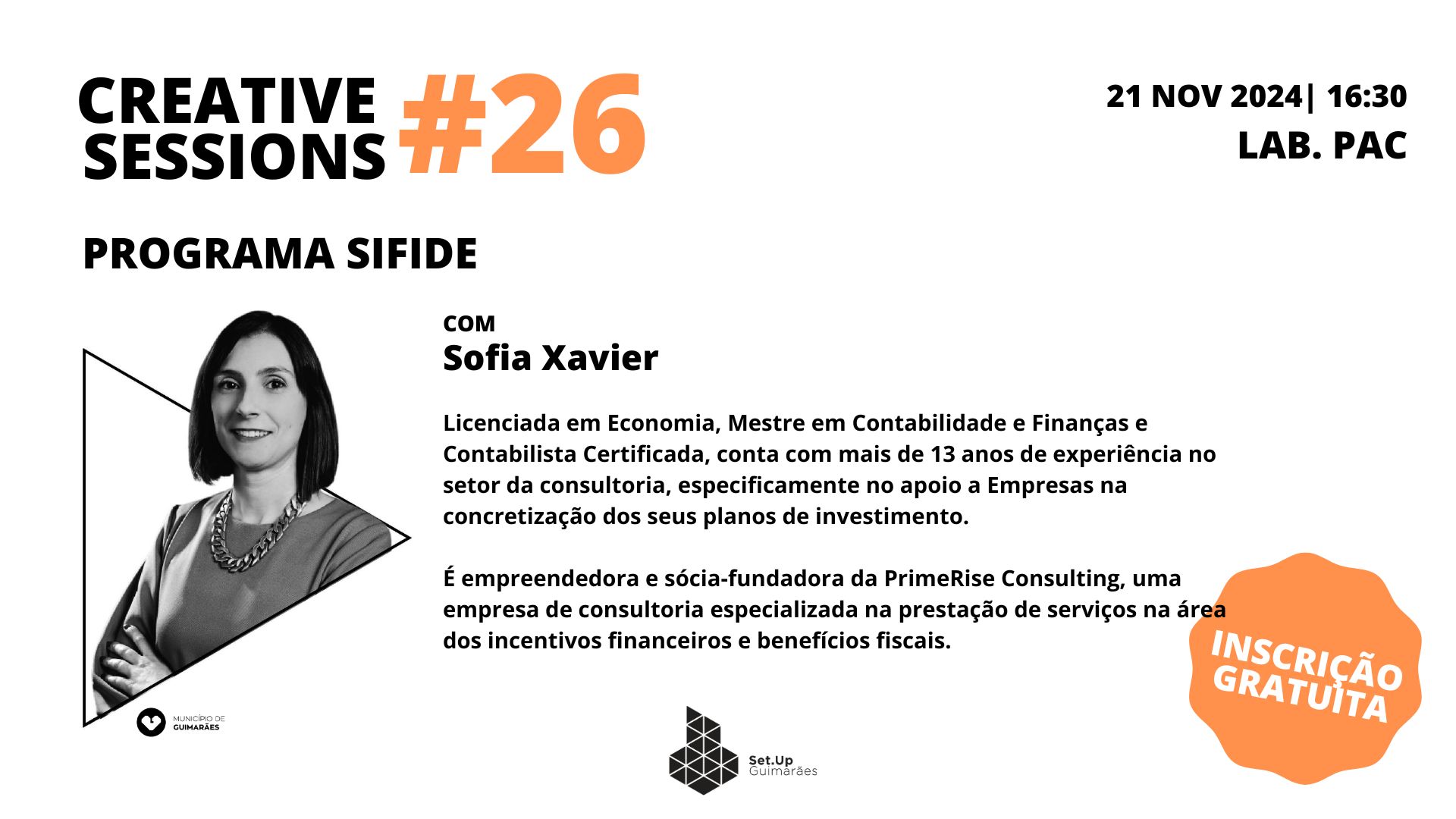 Creative Session #26 – O programa SIFIDE