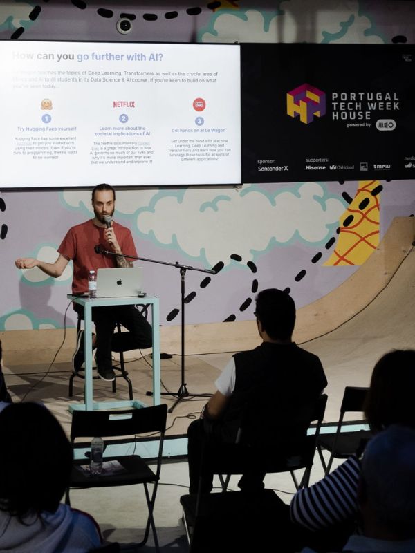 Portugal Tech Week House presentation