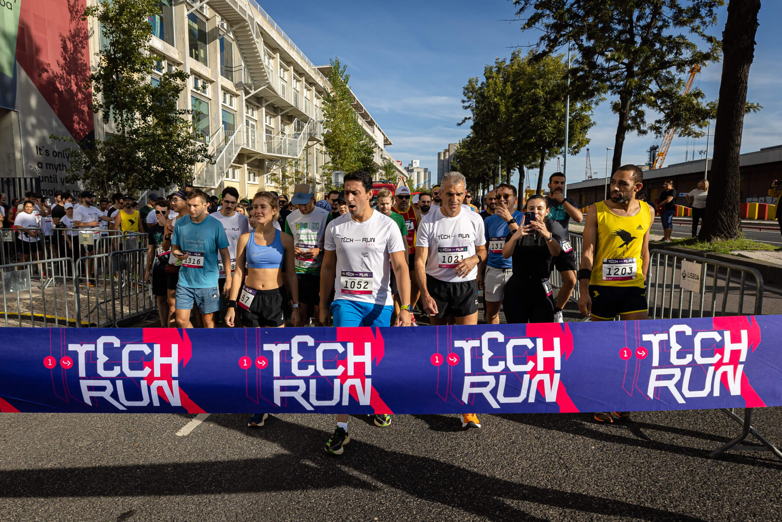 techrun start line