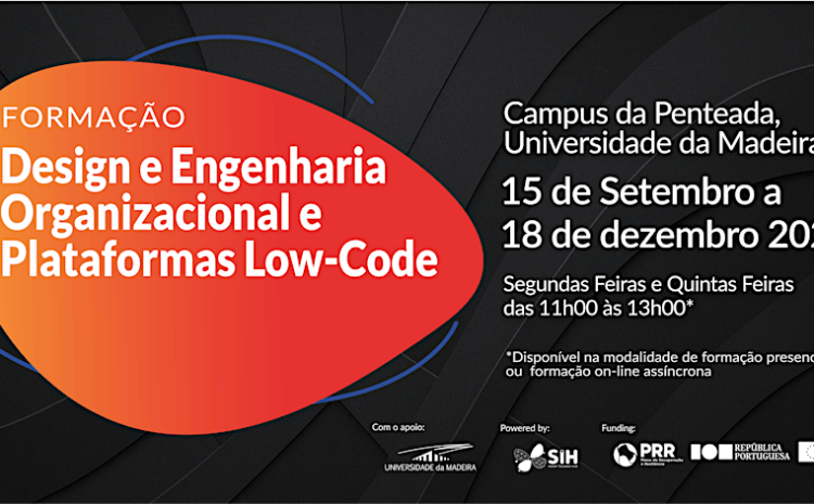  Formação em Design e Engenharia Organizacional e Plataformas Low-Code