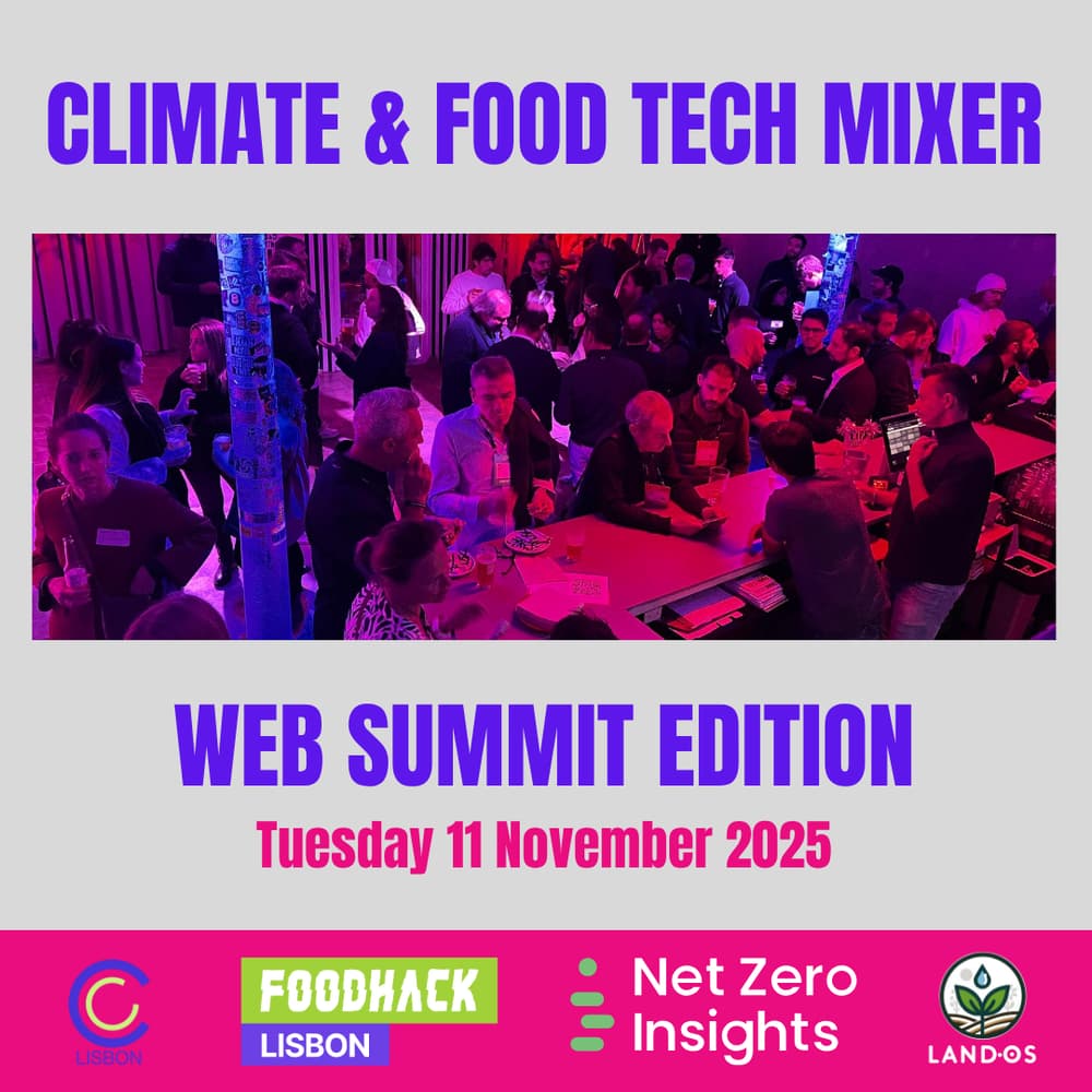  Climate & Food Tech Mixer: Web Summit Edition