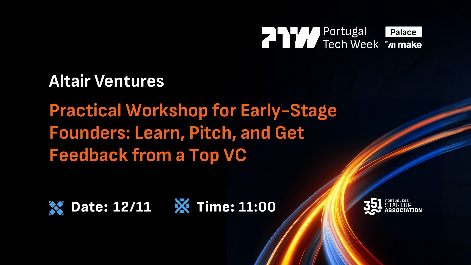 Practical Workshop for Early-Stage Founders: Learn, Pitch, and Get Feedback from a Top VC