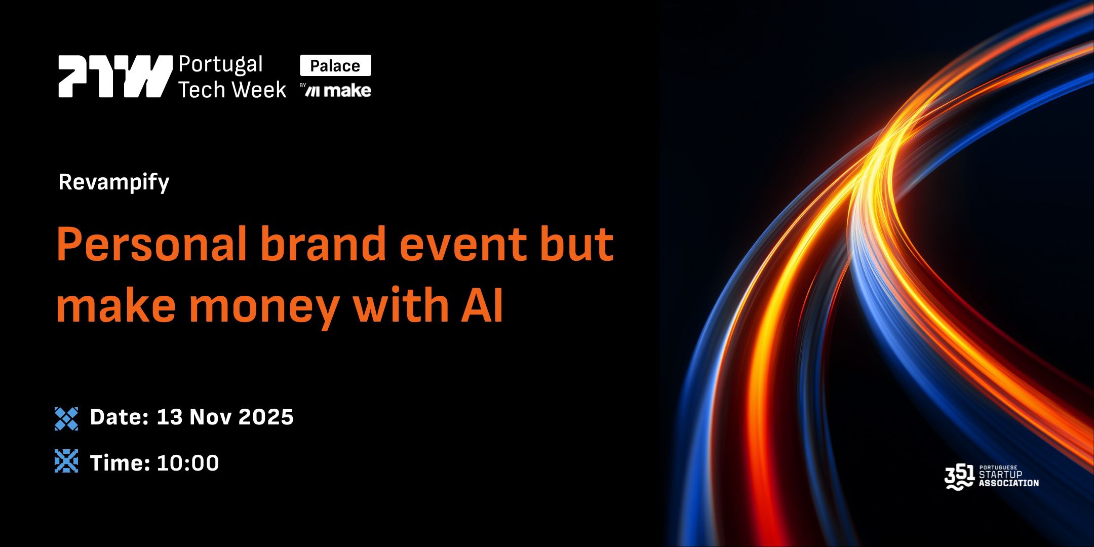 Personal brand event but make money with AI