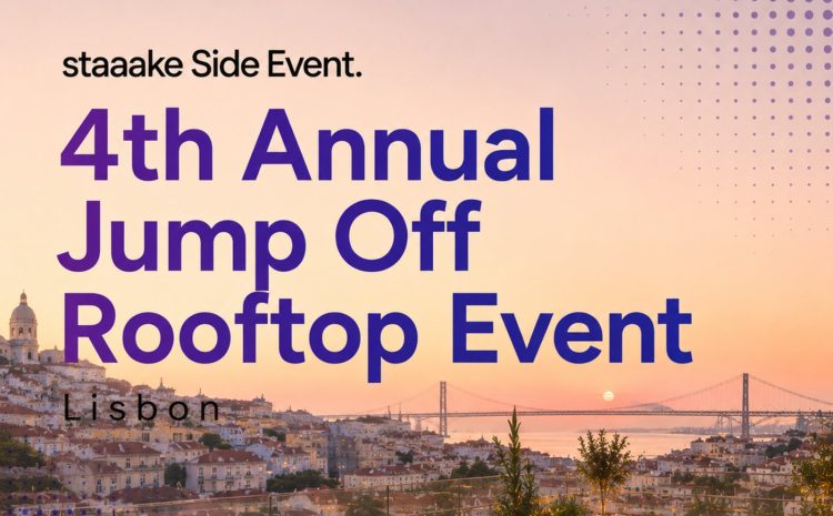  4th Annual staaake Jump Off Rooftop AI/Tech Event &mdash; Reverse Network Meet
