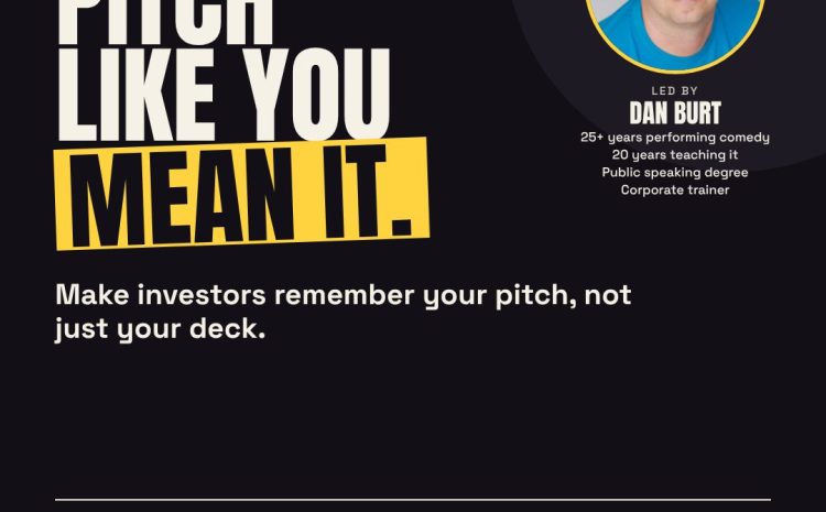 Pitch Like You Mean It: Comedy Techniques for Founders