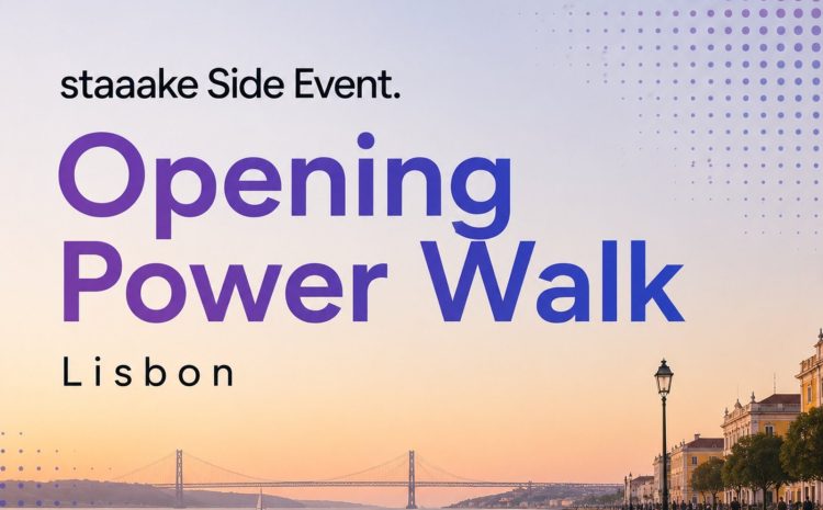  Side Event: staaake Opening AI/Tech &mdash; Power Walk