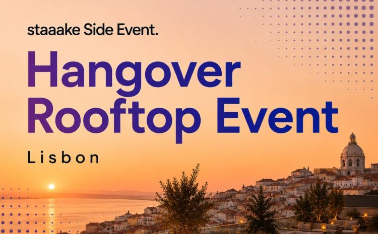  staaake Side Event. Hangover Rooftop AI/Tech Event &mdash; Reverse Network Meet