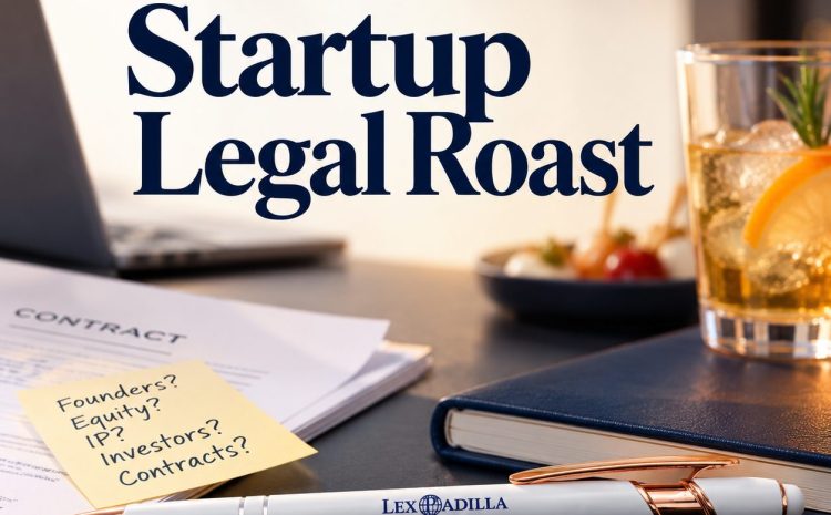 The Startup Legal Roast: Top Mistakes That Kill Your Startup